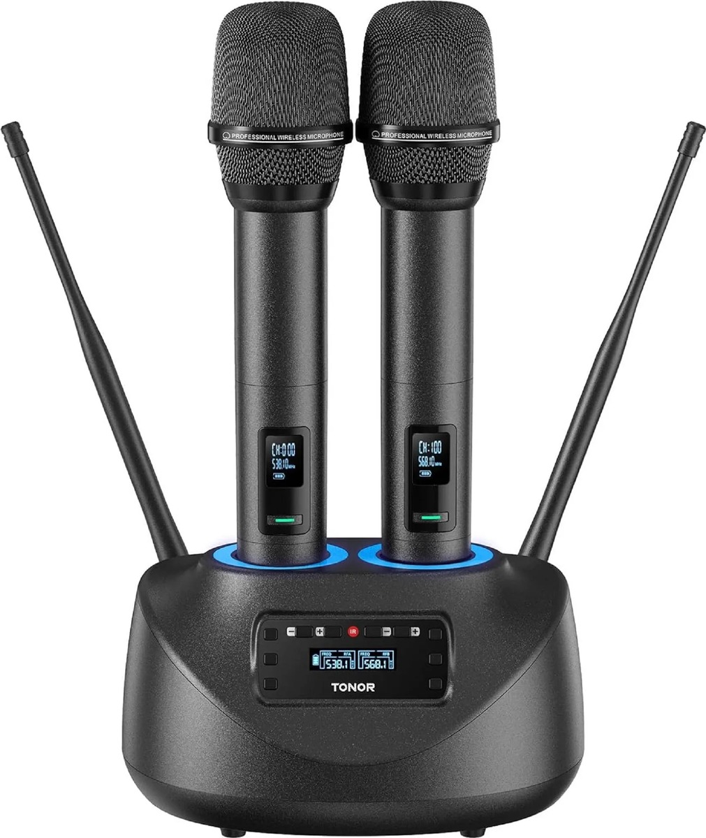 Tonor TW790 Dual UHF Funkmikrofon Set