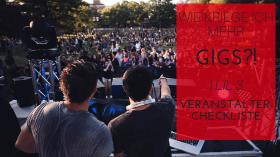 Veranstalter Checkliste